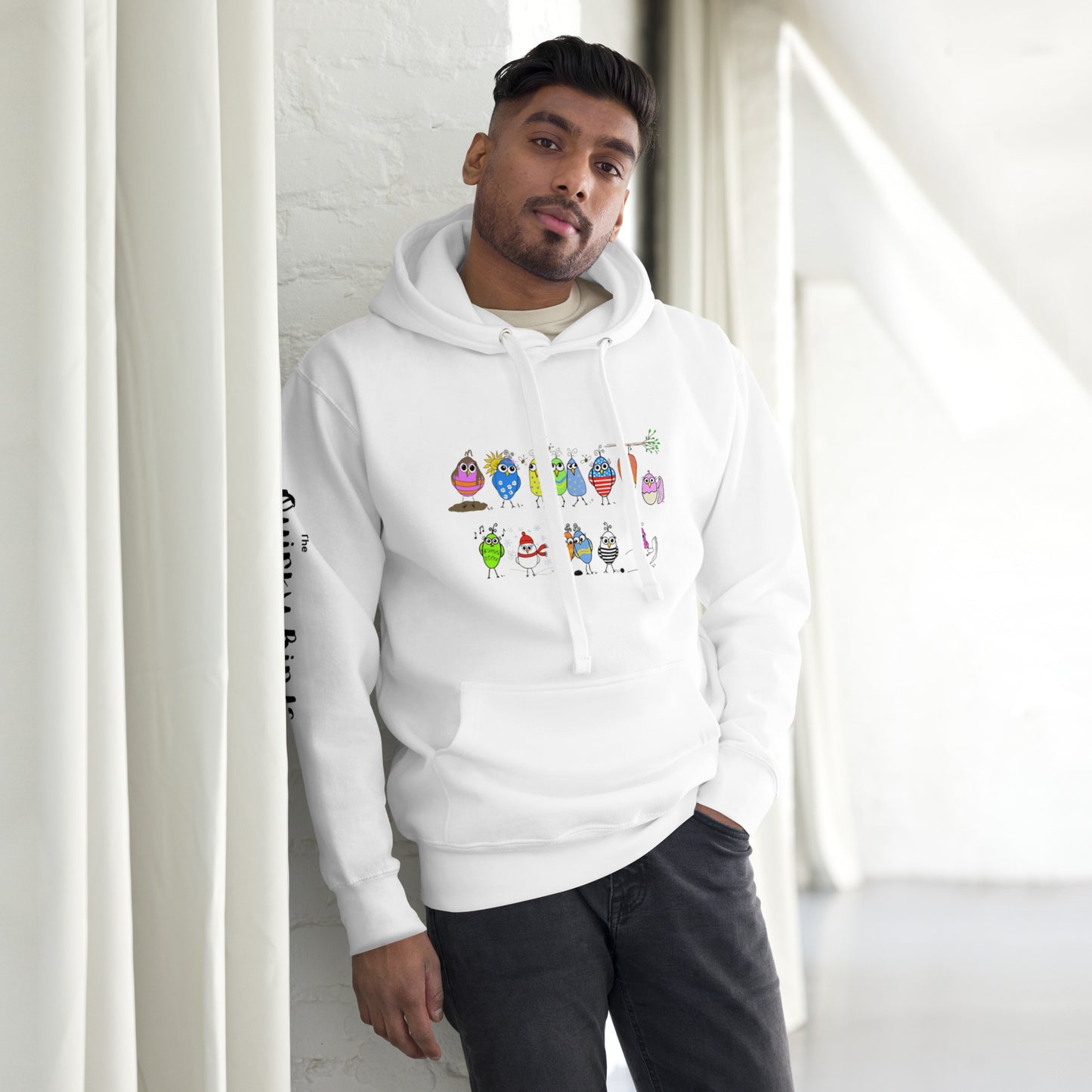 Birds of a Feather Hoodie – Funny Friendship Sweatshirt from The Quirky Birds Collection