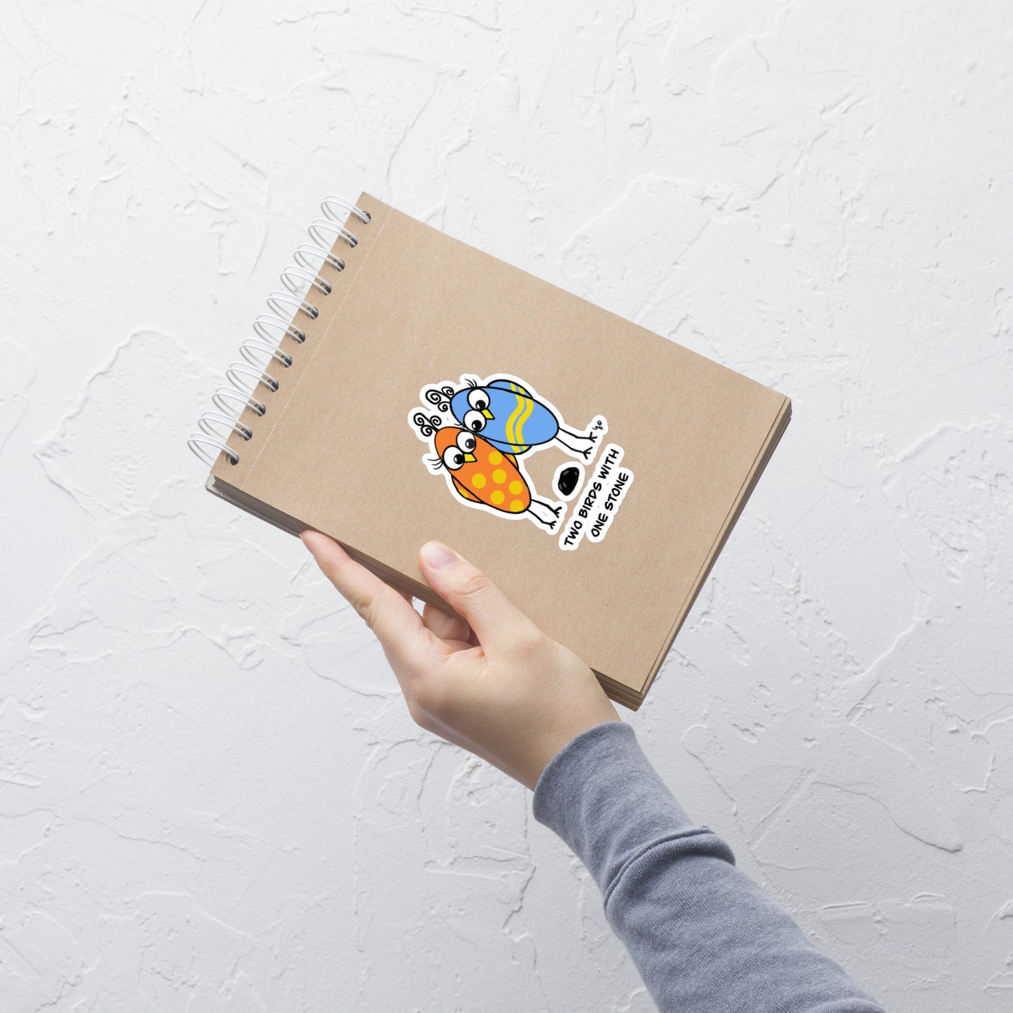 Two Birds with One Stone - Bubble-free stickers from The Quirky Birds Collection