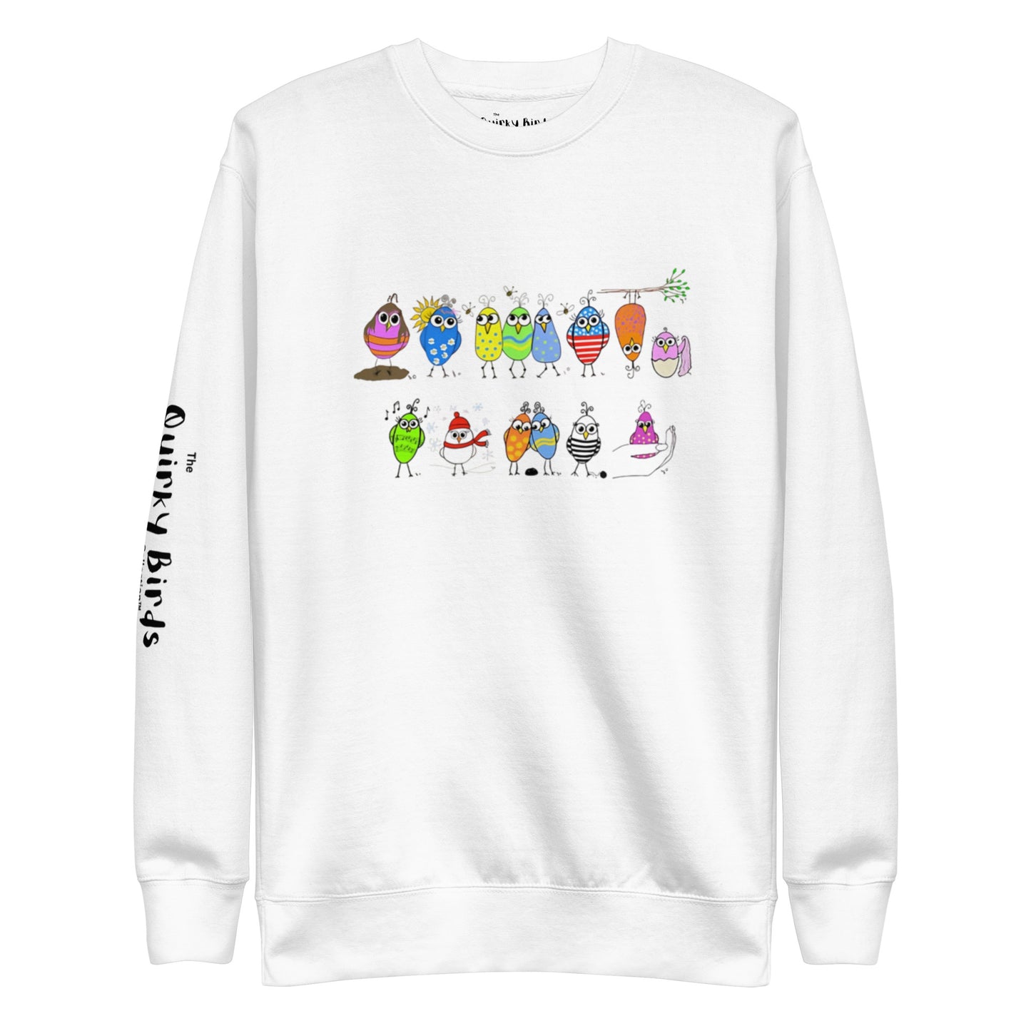 Quirky Birds Collection Birds of a Feather Sweatshirt – Matching Crazy, One Feather at a Time