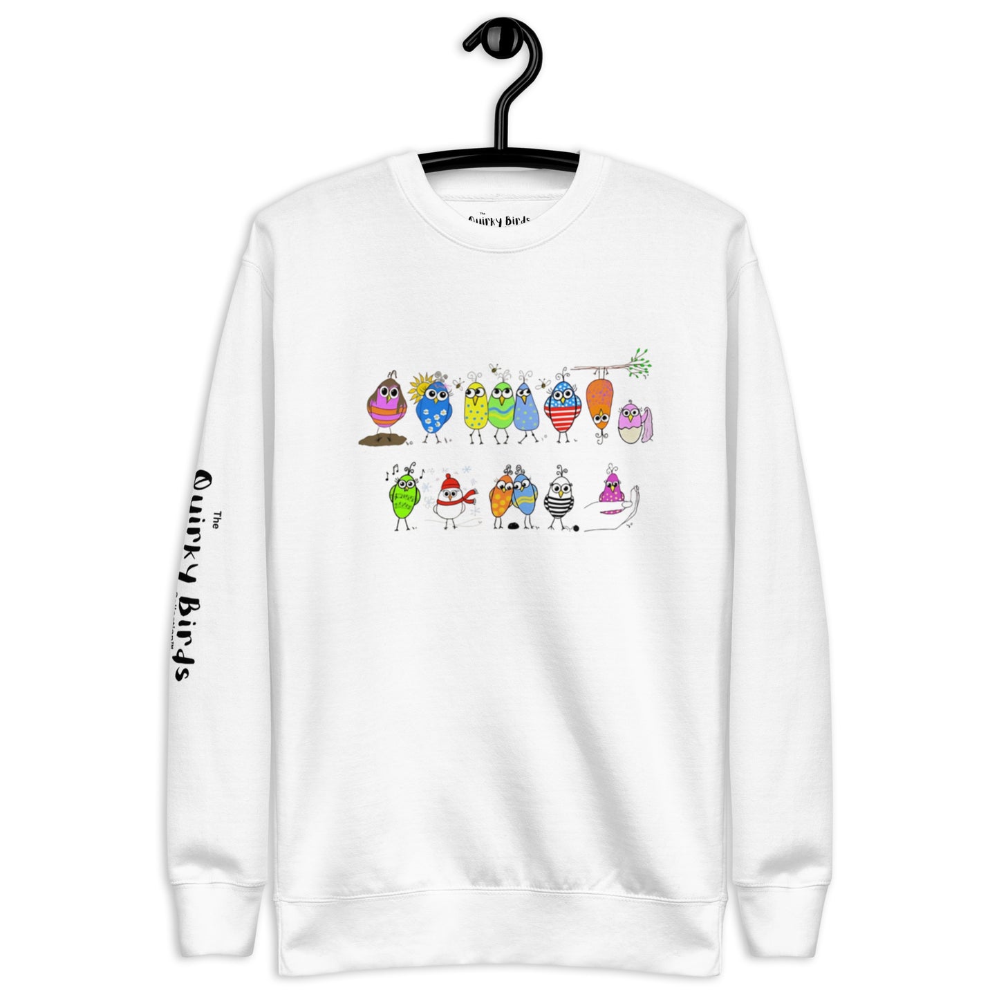 Quirky Birds Collection Birds of a Feather Sweatshirt – Matching Crazy, One Feather at a Time