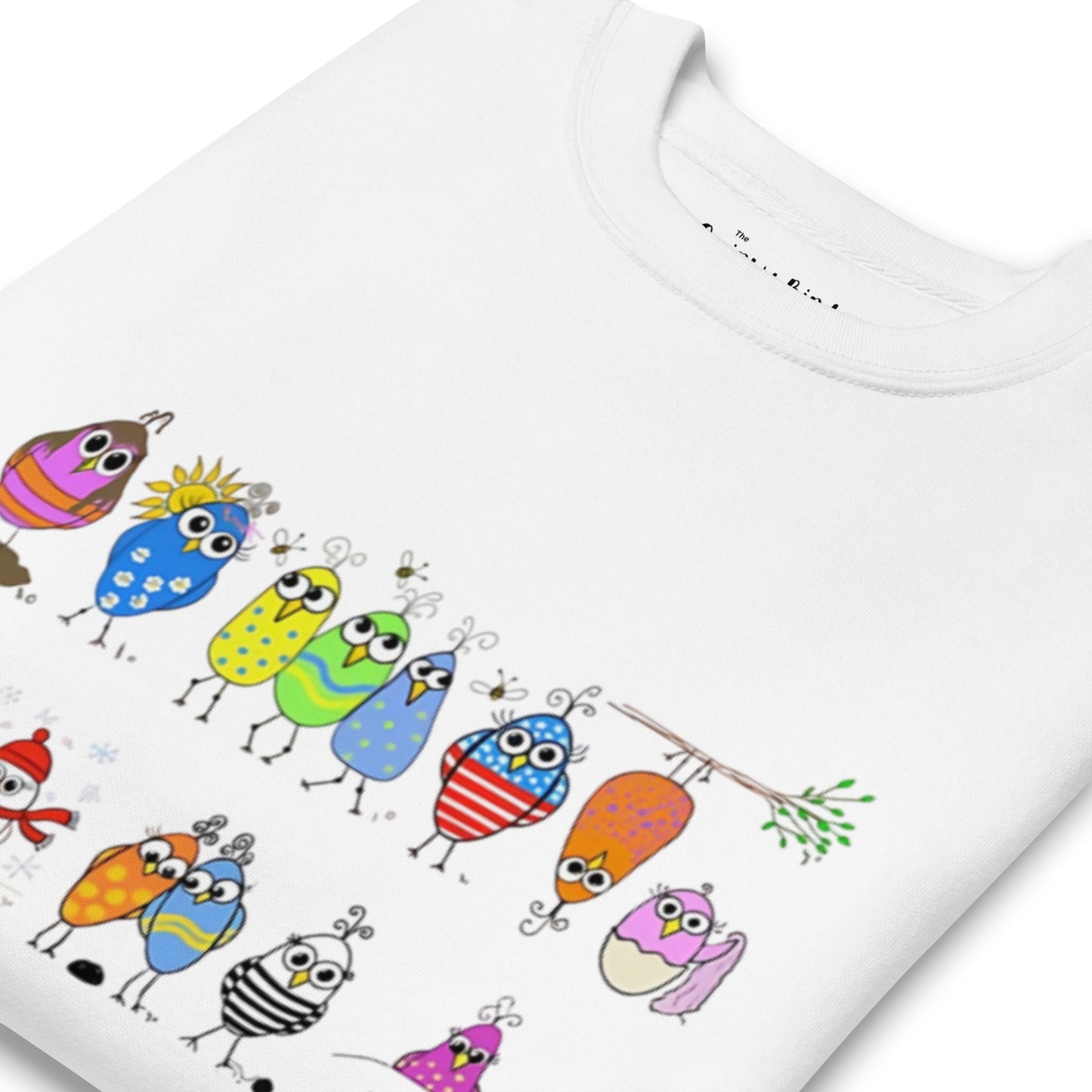 Quirky Birds Collection Birds of a Feather Sweatshirt – Matching Crazy, One Feather at a Time