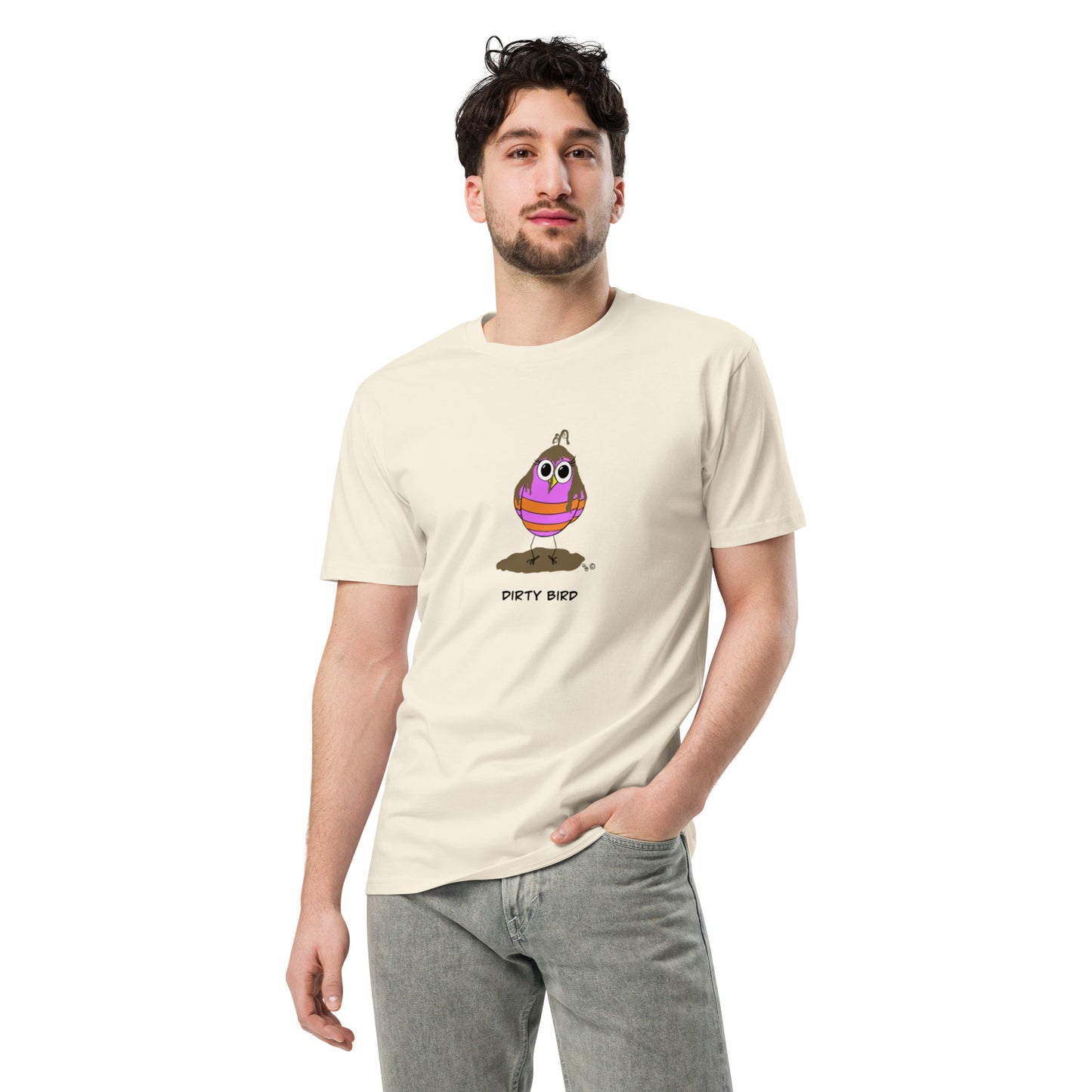 Dirty Bird T-Shirt – Funny Graphic Tee for Women & Men, Quirky Bird Lover Shirt, Sassy Humor Gift Idea, Messy Hair Don’t Care Top, Cute Animal Tee, Unique Birthday Present from The Quirky Bird collection