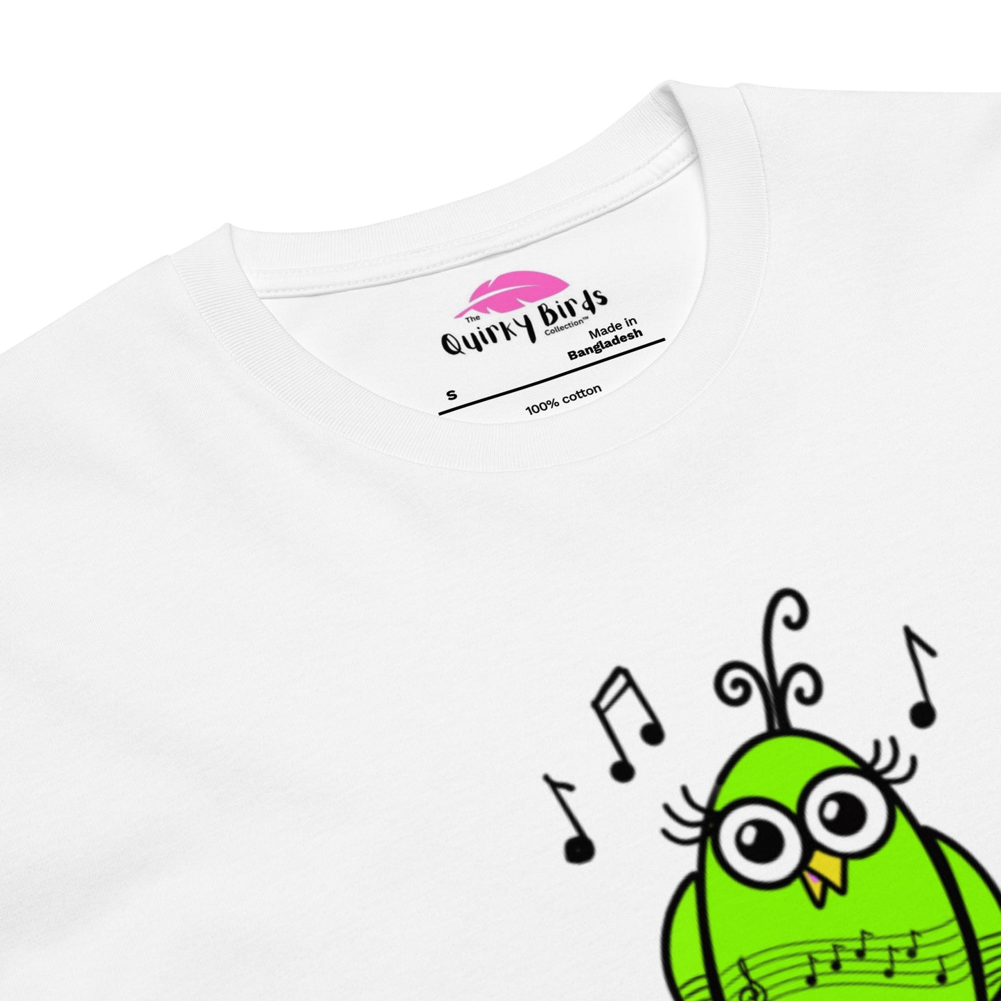 Song Bird - Unisex premium t-shirt - from The Quirky Birds Collection