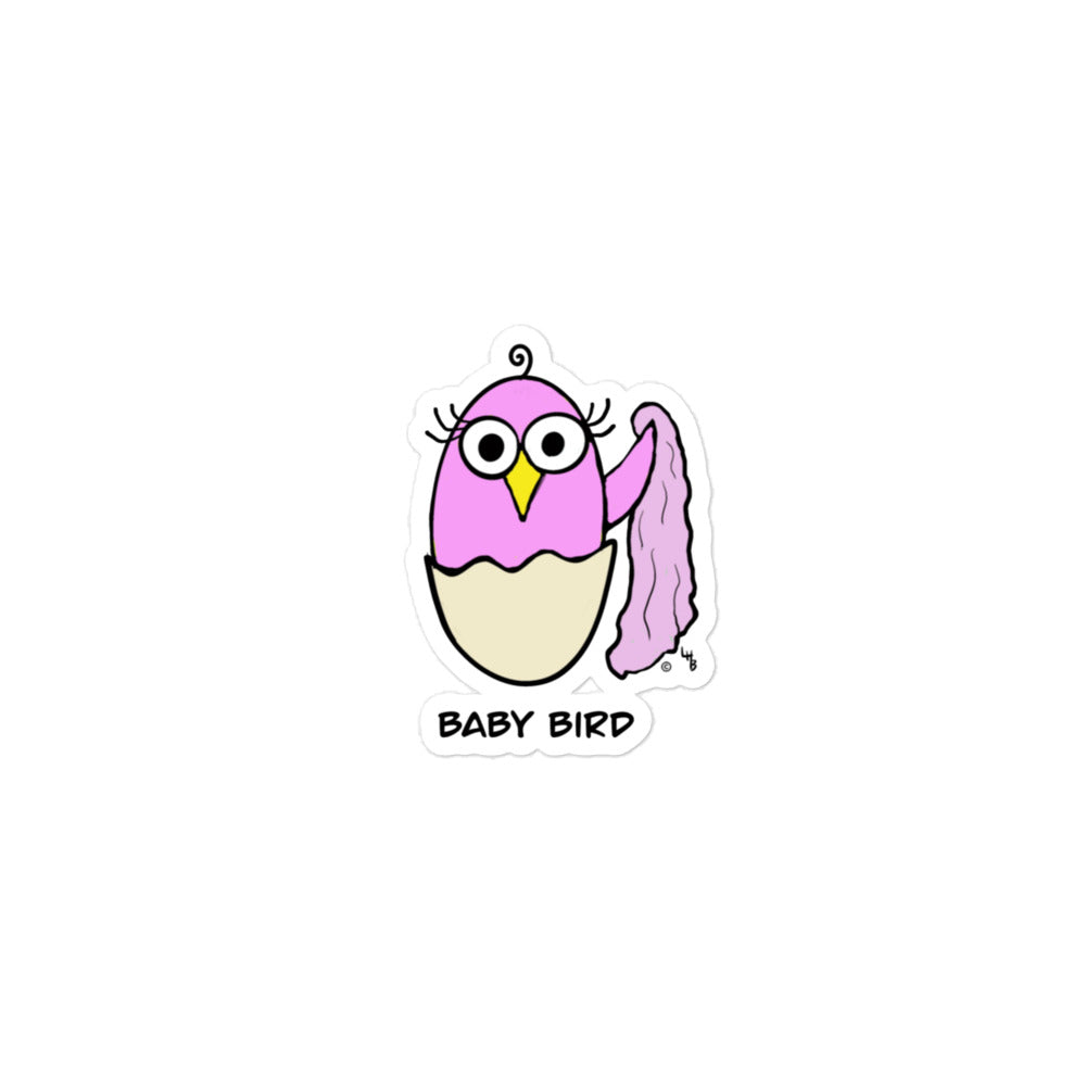 Pink Baby Bird