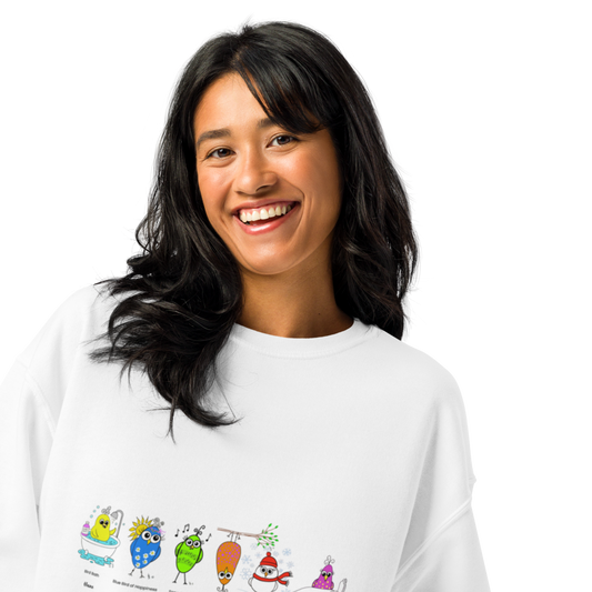 Sisters Flock Together – Custom Quirky Birds Sweatshirt
