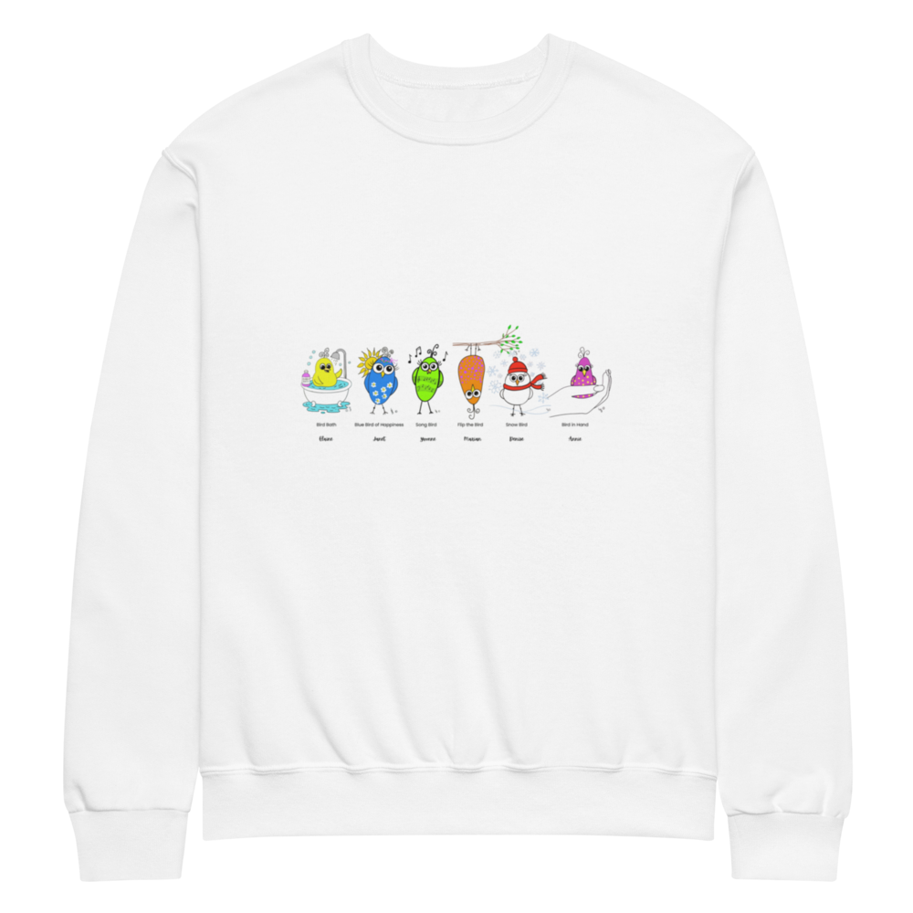 Sisters Flock Together – Custom Quirky Birds Sweatshirt
