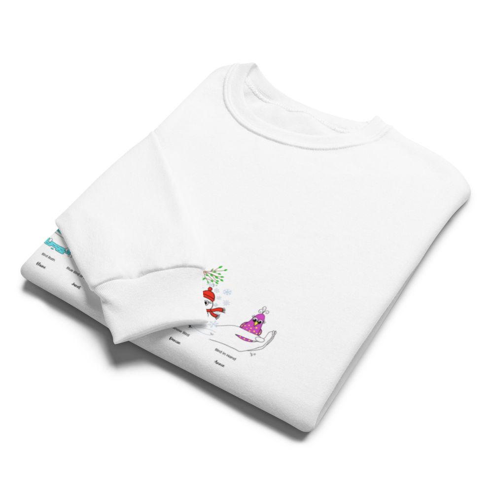Sisters Flock Together – Custom Quirky Birds Sweatshirt