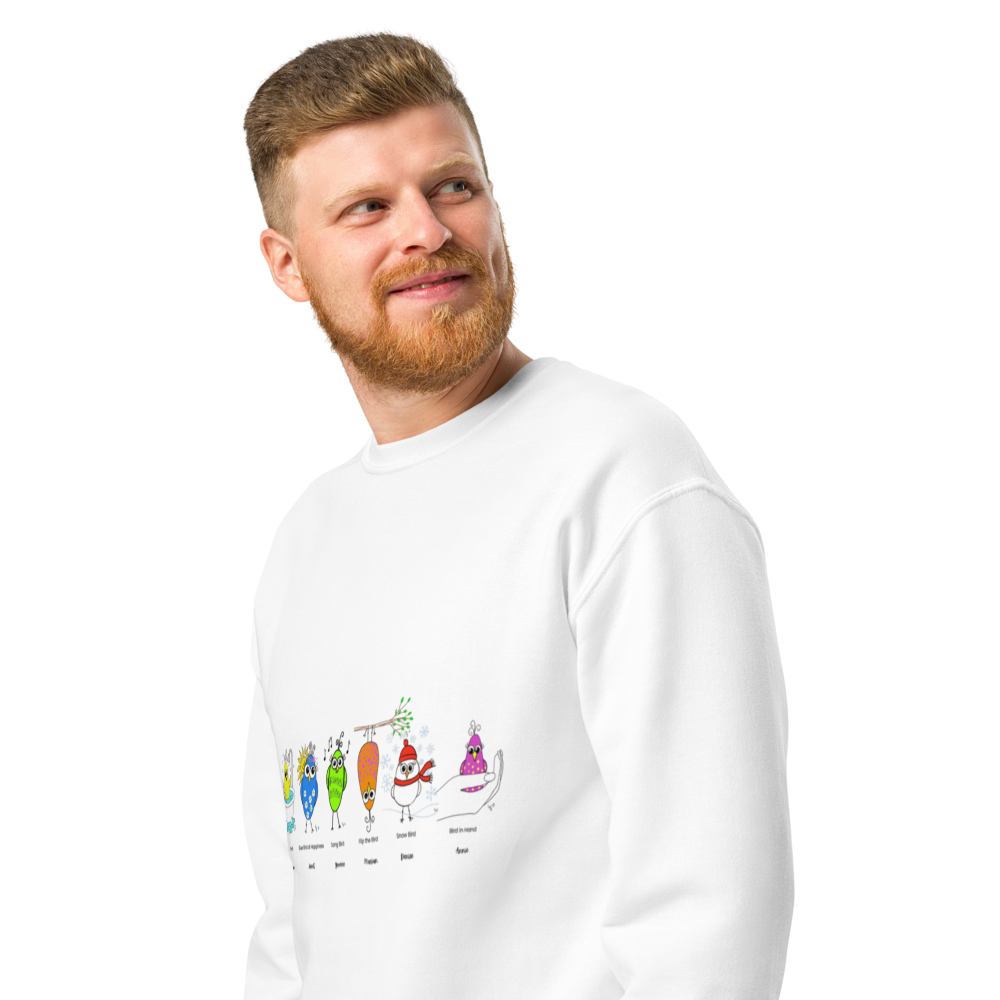 Sisters Flock Together – Custom Quirky Birds Sweatshirt