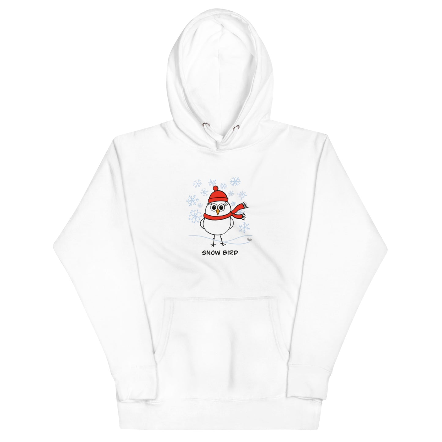 Snow Bird Hoodie – Cozy Winter Humor for Bird Lovers & Holiday Spirits
