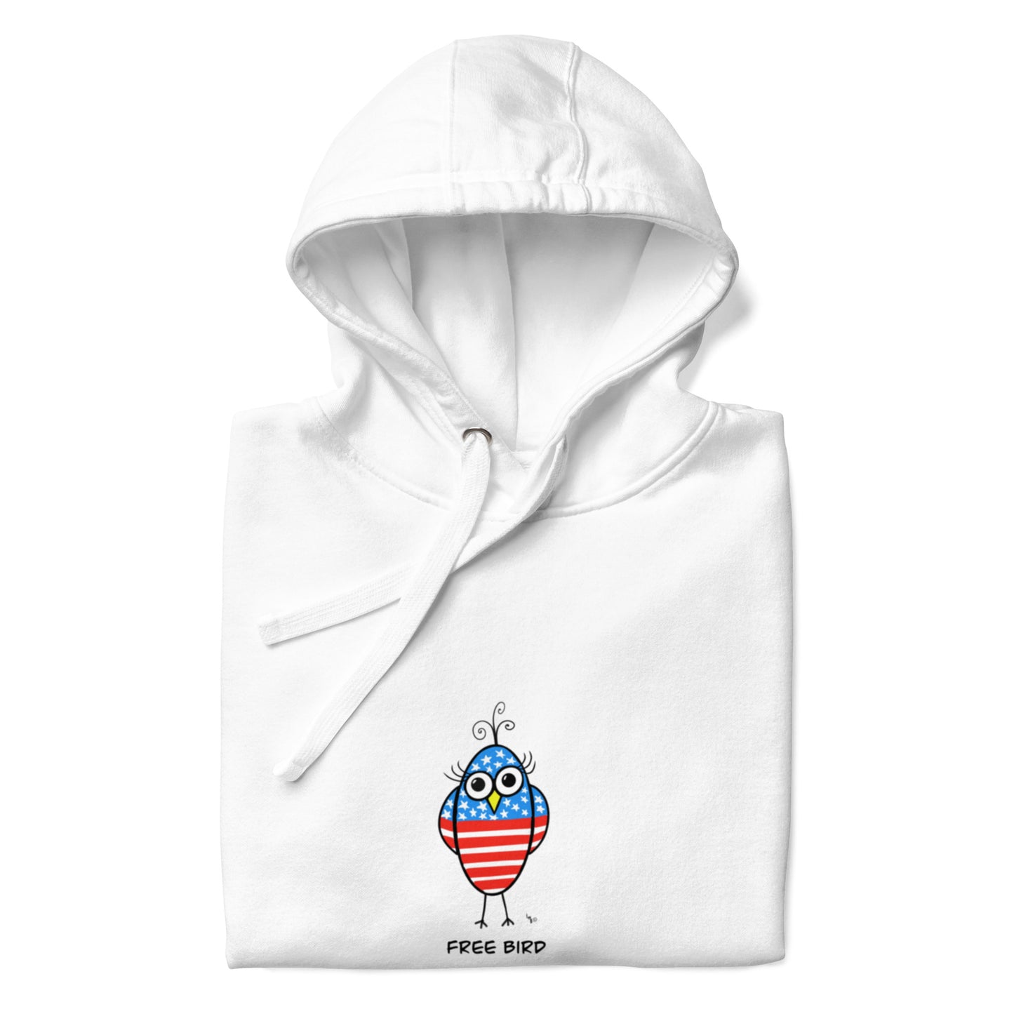 Free Bird Hoodie – Whimsical Quirky Birds Design for Independent Spirits